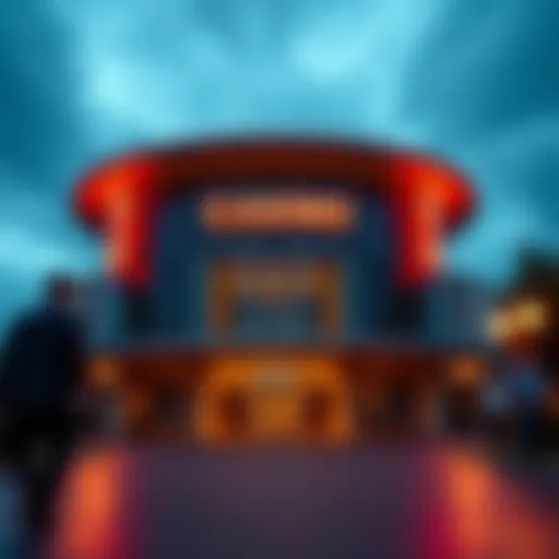 Exterior view of the new casino in Philadelphia showcasing modern architecture