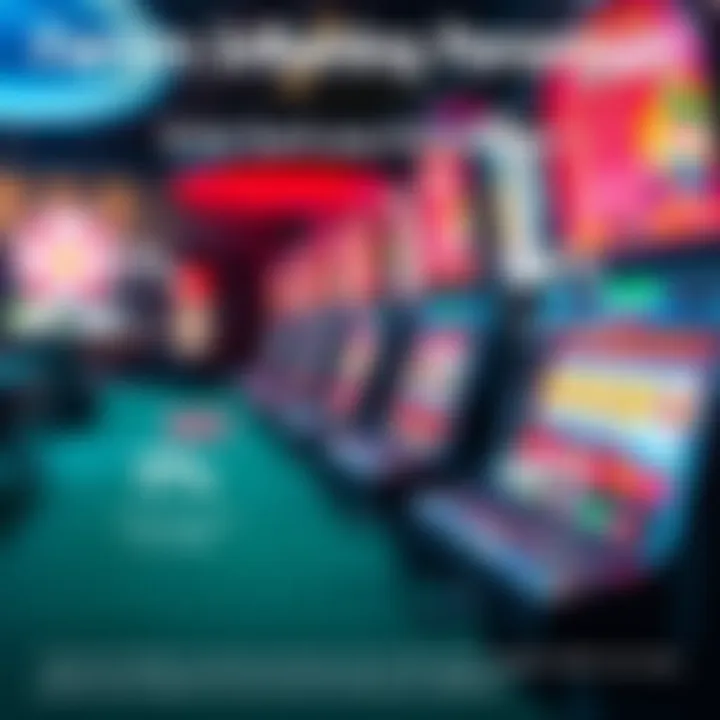 Infographic showcasing factors that influence casino payback percentages