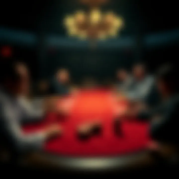 Player Positions in Texas Hold'em Visual representation of player positions at a poker table