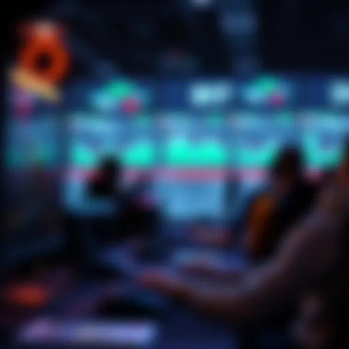 Analyzing Team Statistics in Competitive Gaming Illustration of gaming team statistics analysis